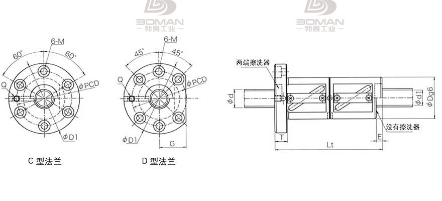 KURODA GR8020FD-DAPR 日本黑田丝杆怎么装珠子